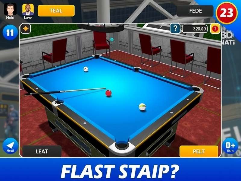3D Real Pool India Gameplay Screenshot